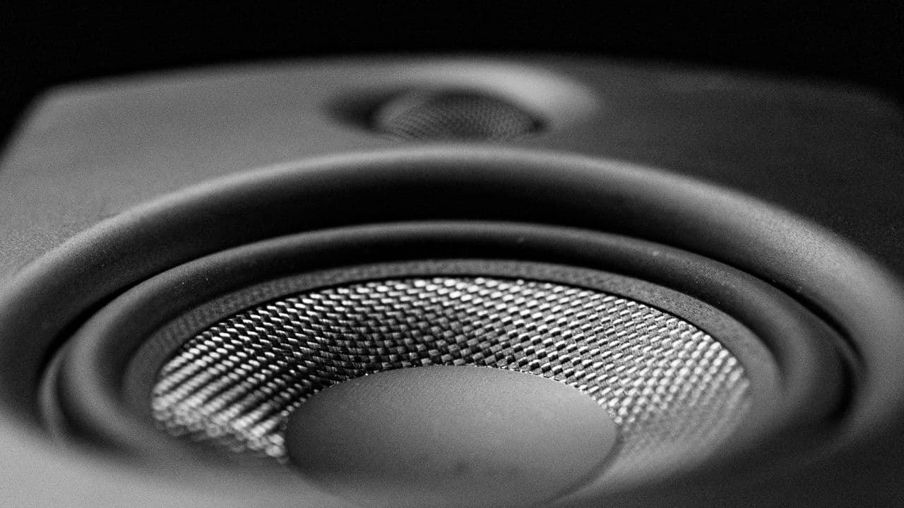 Closeup subwoofer