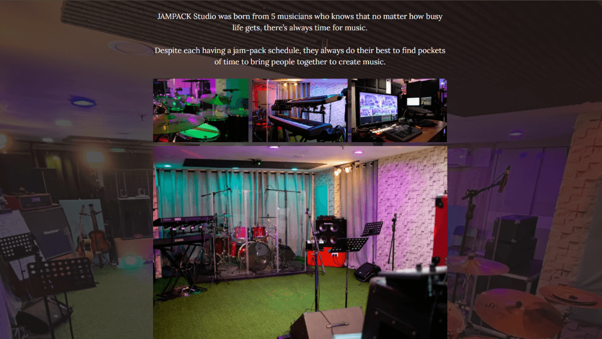 Jampack Studio Singapore