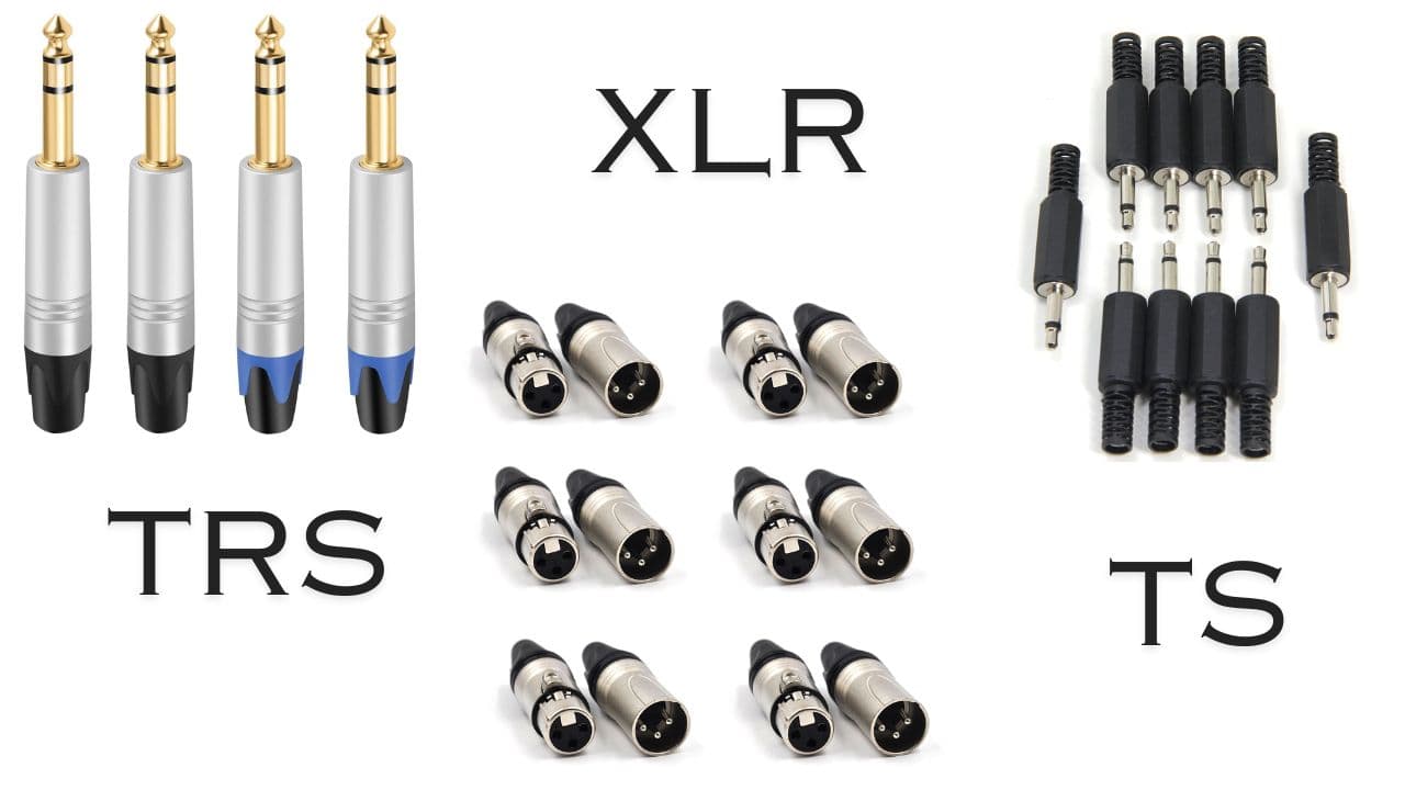 trs-xlr-ts-plugs