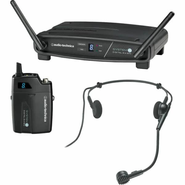 Audio technica system 10 atw 1101 h wireless headworn microphone system