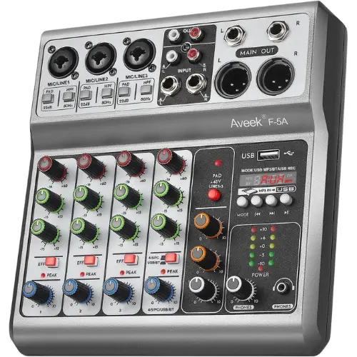 Aveek Professional Audio Mixer