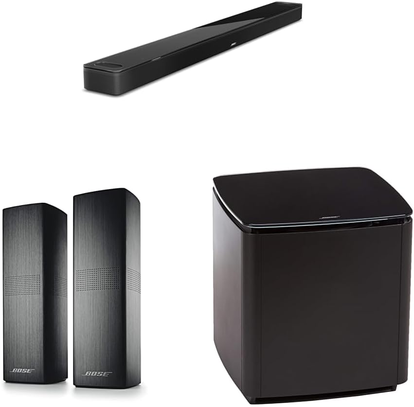 Bose Smart Ultra Soundbar + Bass Module 700 + Surround Speakers 700
