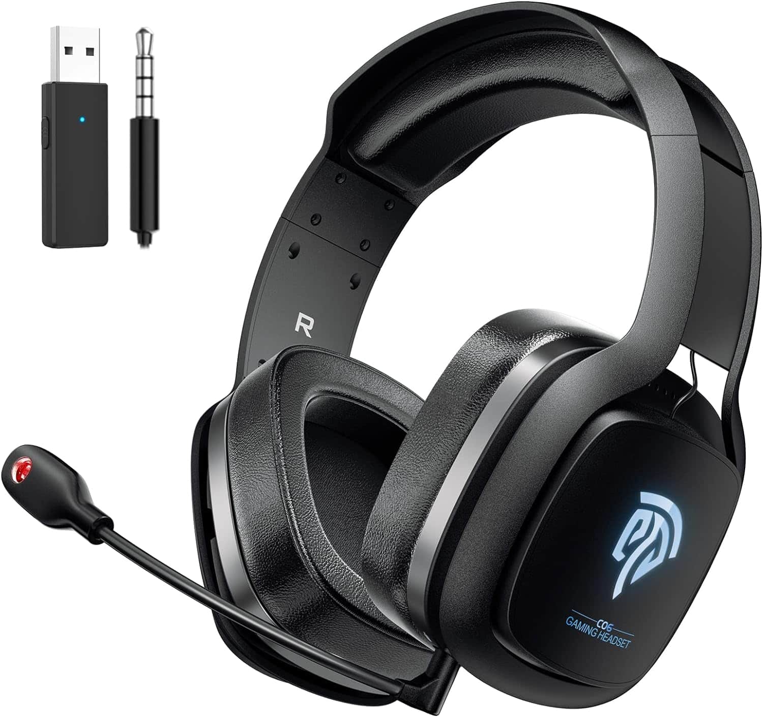 EasySMX C06W 2.4GHz Wireless Gaming Headset