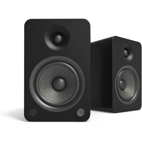 Kanto YU6MB Powered Bookshelf Speakers