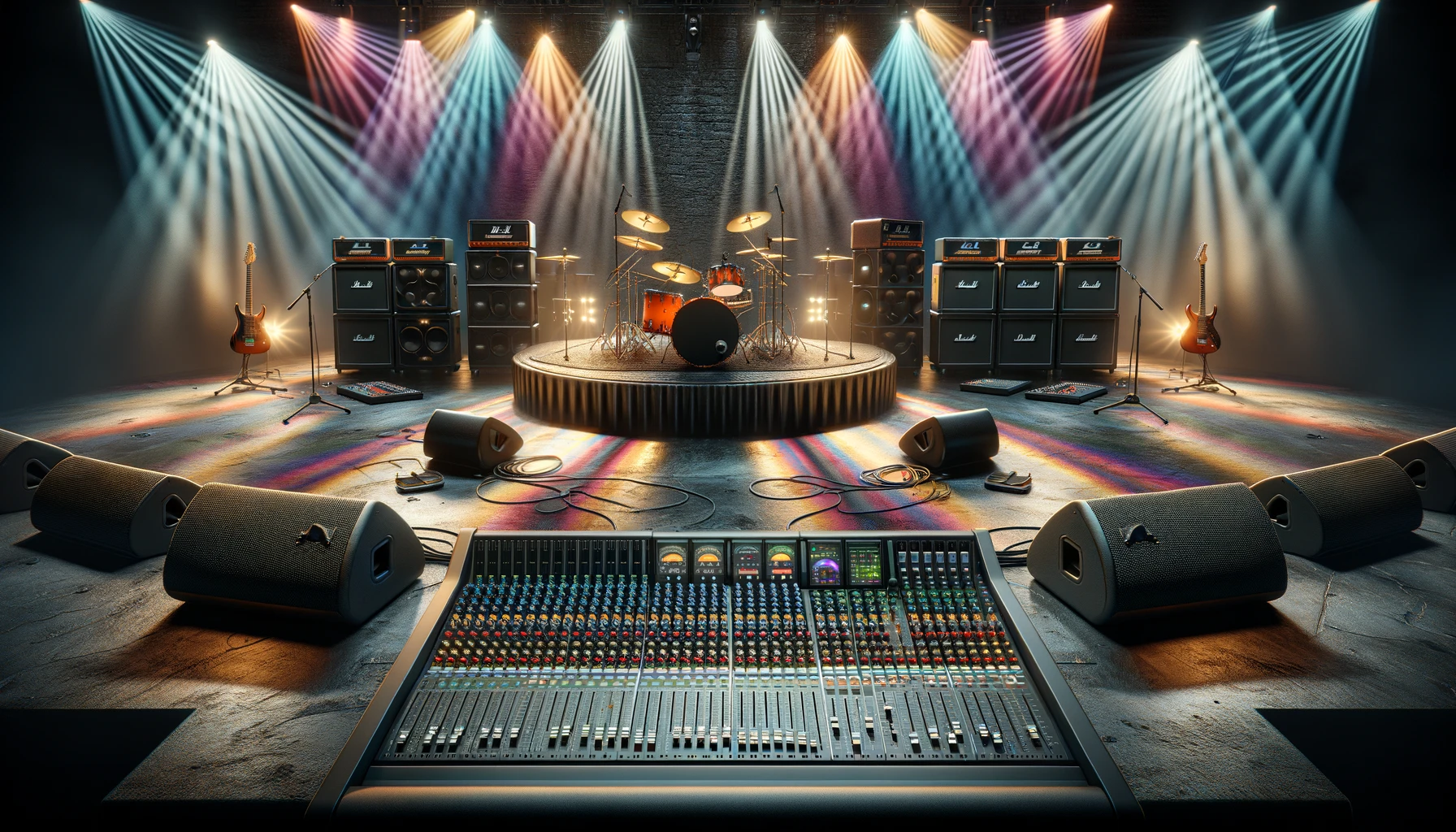 Large Performance Venue Setup