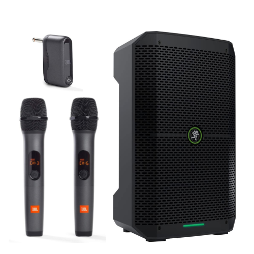 Mackie Thump Go 8 Portable PA System with 2 Wireless Mic