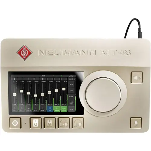 Neumann MT 48 US - Premium USB-C Audio Interface with Touchscreen Control