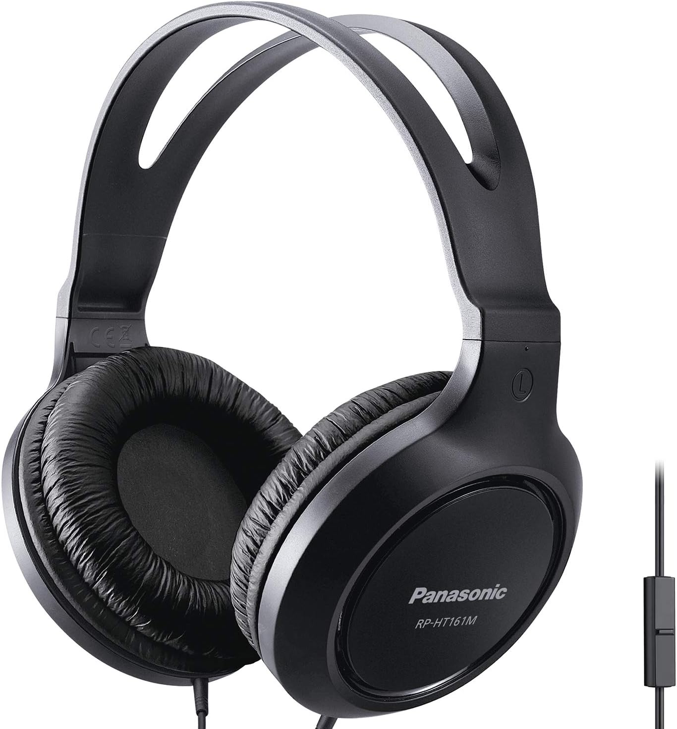 Panasonic Lightweight Over The Ear Wired Headphones with Microphone