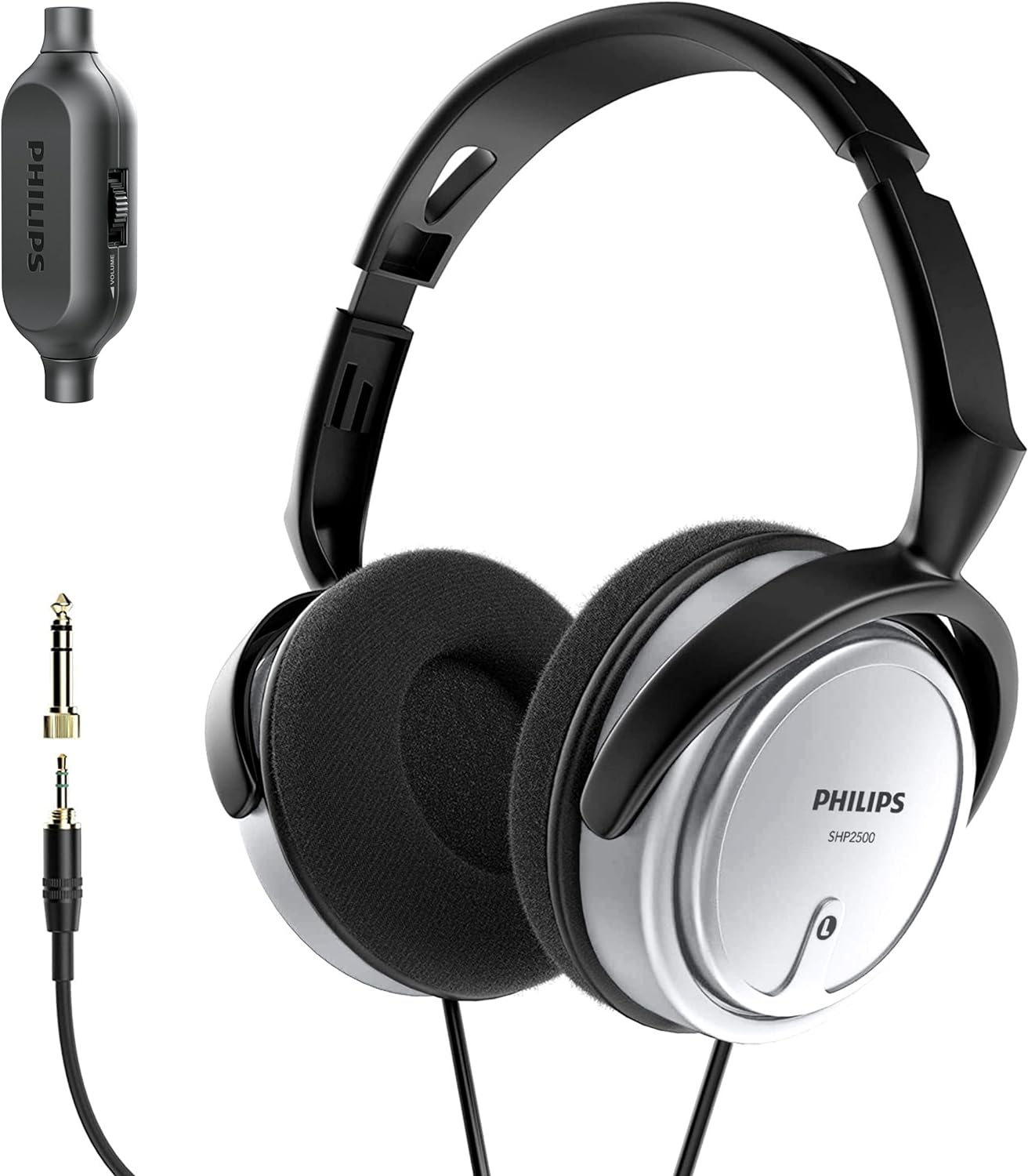 PHILIPS Over Ear Wired Stereo Headphones