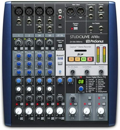 PreSonus StudioLive AR8c 8-Channel