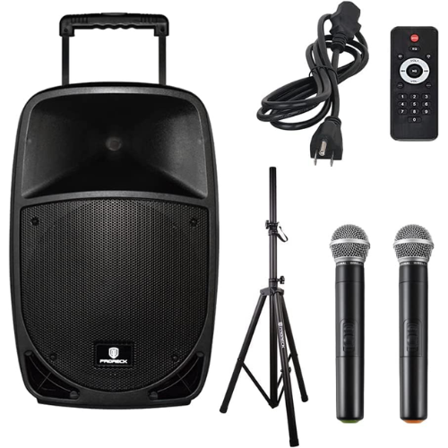 PRORECK Freedom 12 Portable Wireless 12-Inch 500 Watt Powered Dj_PA Speaker