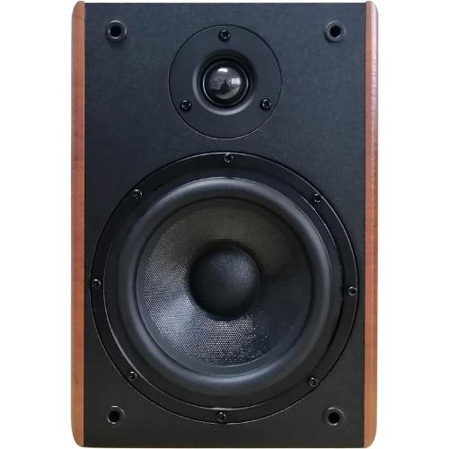 Pyle 6.5_ Home Wooden Bookshelf Speakers
