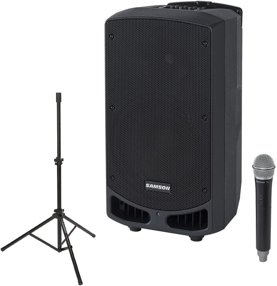 Samson Expedition XP310w (Band K- 470 to 494 MHz) Portable PA System with Wireless Microphone