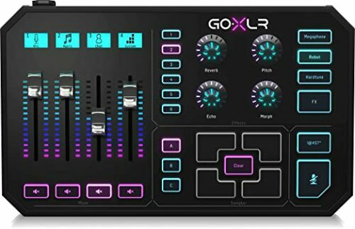 TC-Helicon GO XLR Broadcast Production Studio Mixer