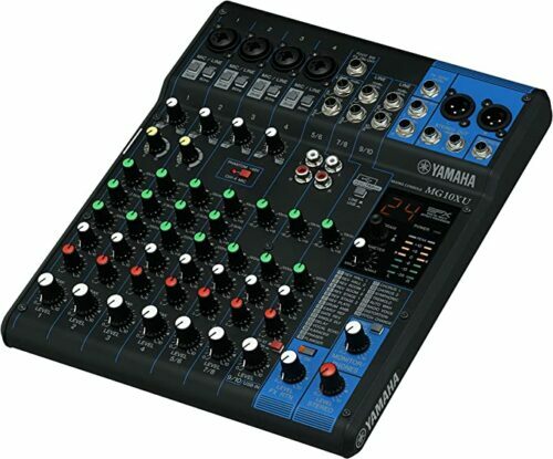 YAMAHA MG10XU 10-Input Stereo Mixer with Effects